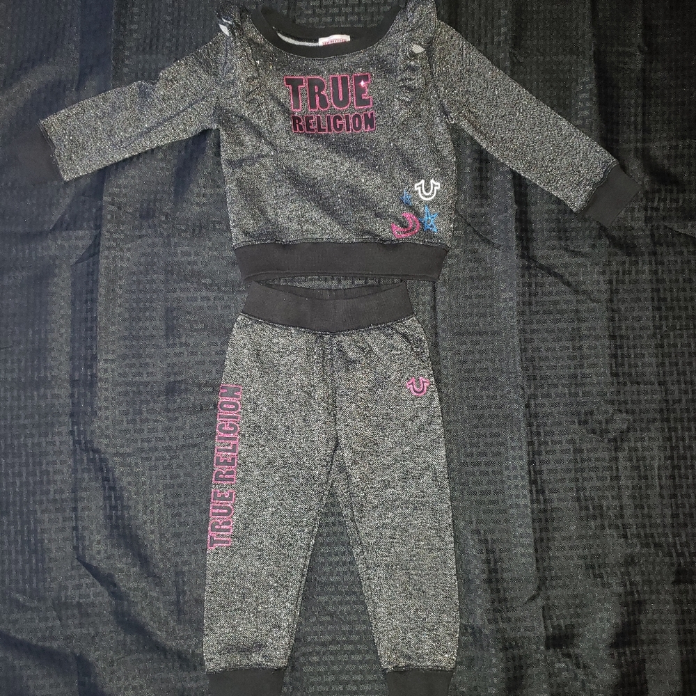 Sparkle True Religion Sweatsuit
